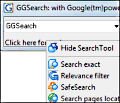 GGSearch screenshot