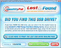 IdentityPal Lost and Found USB Drive screenshot