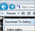 Pictures Toolbar for IE screenshot