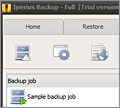 Iperius Backup Desktop screenshot
