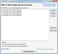 MP3 to iPod Audio Book Converter screenshot