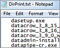 JR Directory Printer screenshot