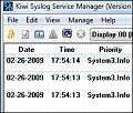 SolarWinds Kiwi Syslog Server screenshot