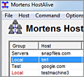 Mortens HostAlive screenshot