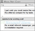 Midis Net Chat screenshot