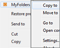 MyFolders screenshot