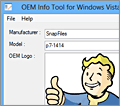 OEM Info Tool screenshot