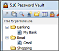S10 Password Vault screenshot