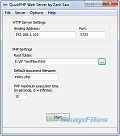 QuickPHP Web Server screenshot