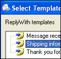 Reply With Templates for Outlook screenshot