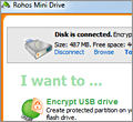 Rohos Mini Drive screenshot