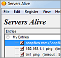 Servers Alive screenshot