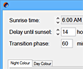 SunsetScreen screenshot