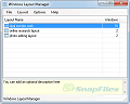 Windows Layout Manager (WiLMa) screenshot