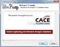 WinPcap screenshot