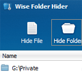 Wise Folder Hider screenshot