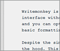 Writemonkey screenshot