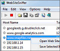 WebSiteSniffer screenshot