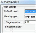 Xvid Media Codec screenshot