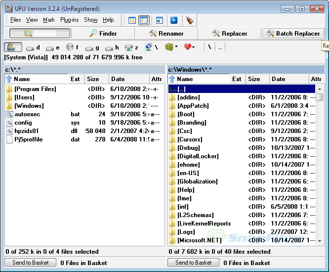 screen capture of Useful File Utilities