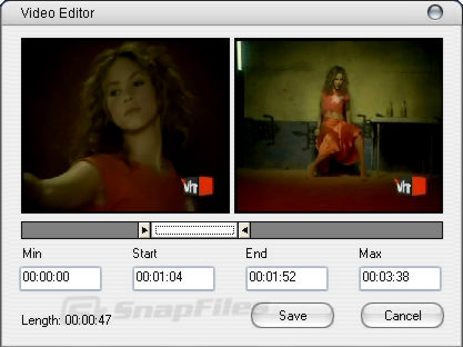 screenshot of Ultra iPod Movie Converter