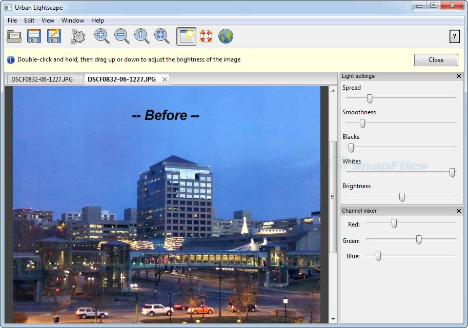 screenshot of Urban Lightscape