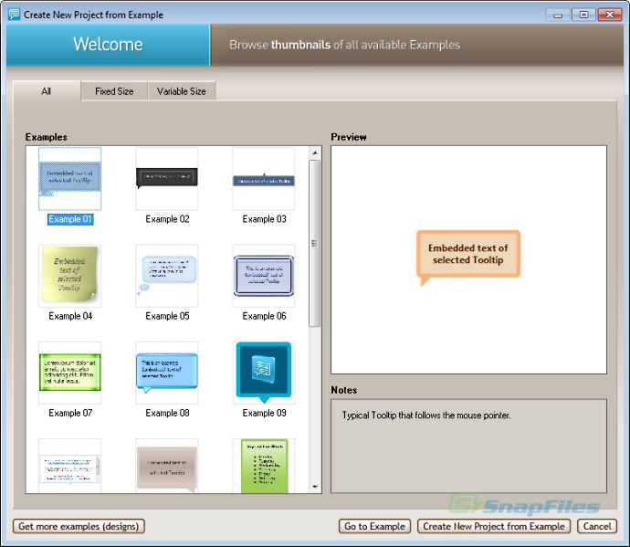 screenshot of Likno Web Tooltips Builder