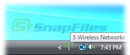 screenshot of WirelessNetView