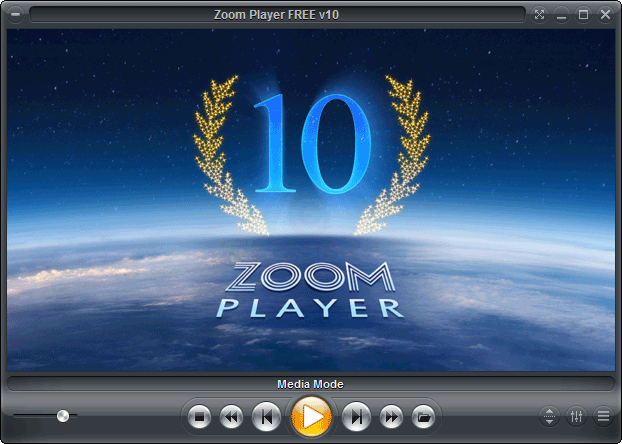 screen capture of Zoom Player Free